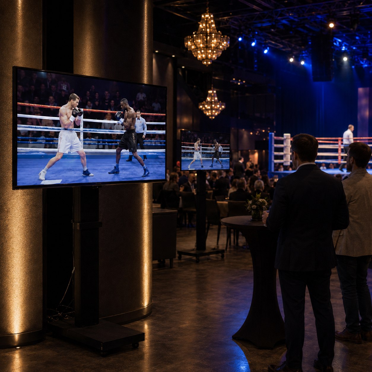 TV 65 pouces pour diffusion en salle